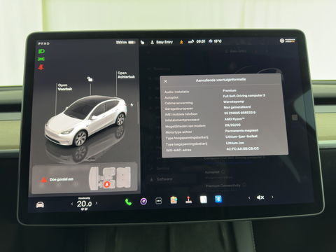 Tesla Model Y RWD 58 kWh [ 3-Fase ] {SOH-93%} (INCL-BTW) Aut. *PANO | AUTO-PILOT | LUXURY-LEATHER | TOP-VIEW | NAVI-FULLMAP | MATRIX-LED | DIGI-COCKPIT | KEYLESS | CAMERA | DAB+ | HEATED-COMFORTSEATS | PRIVACY-GLASS*