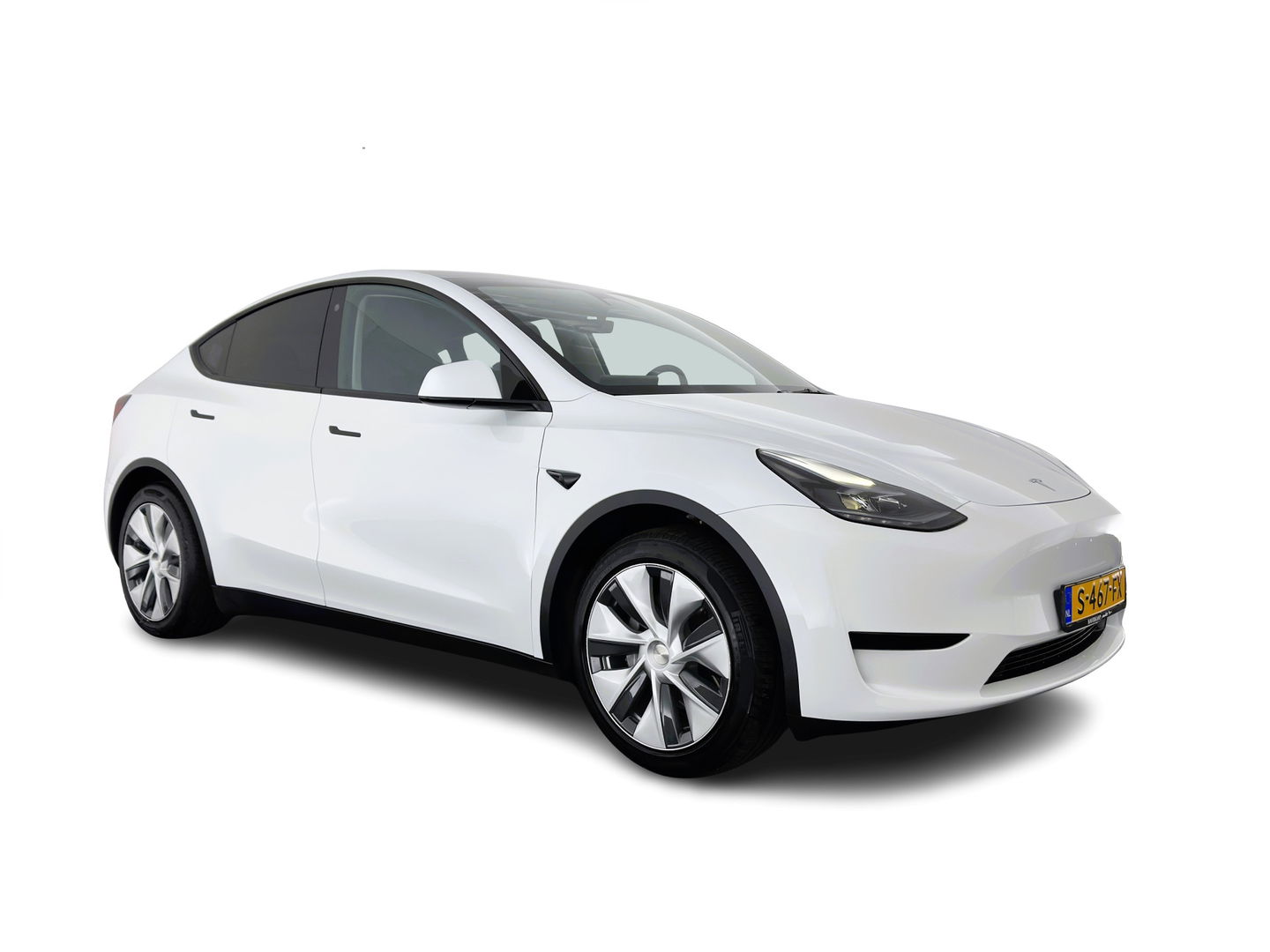 Tesla Model Y RWD 58 kWh [ 3-Fase ] {SOH-93%} (INCL-BTW) Aut. *PANO | AUTO-PILOT | LUXURY-LEATHER | TOP-VIEW | NAVI-FULLMAP | MATRIX-LED | DIGI-COCKPIT | KEYLESS | CAMERA | DAB+ | HEATED-COMFORTSEATS | PRIVACY-GLASS*