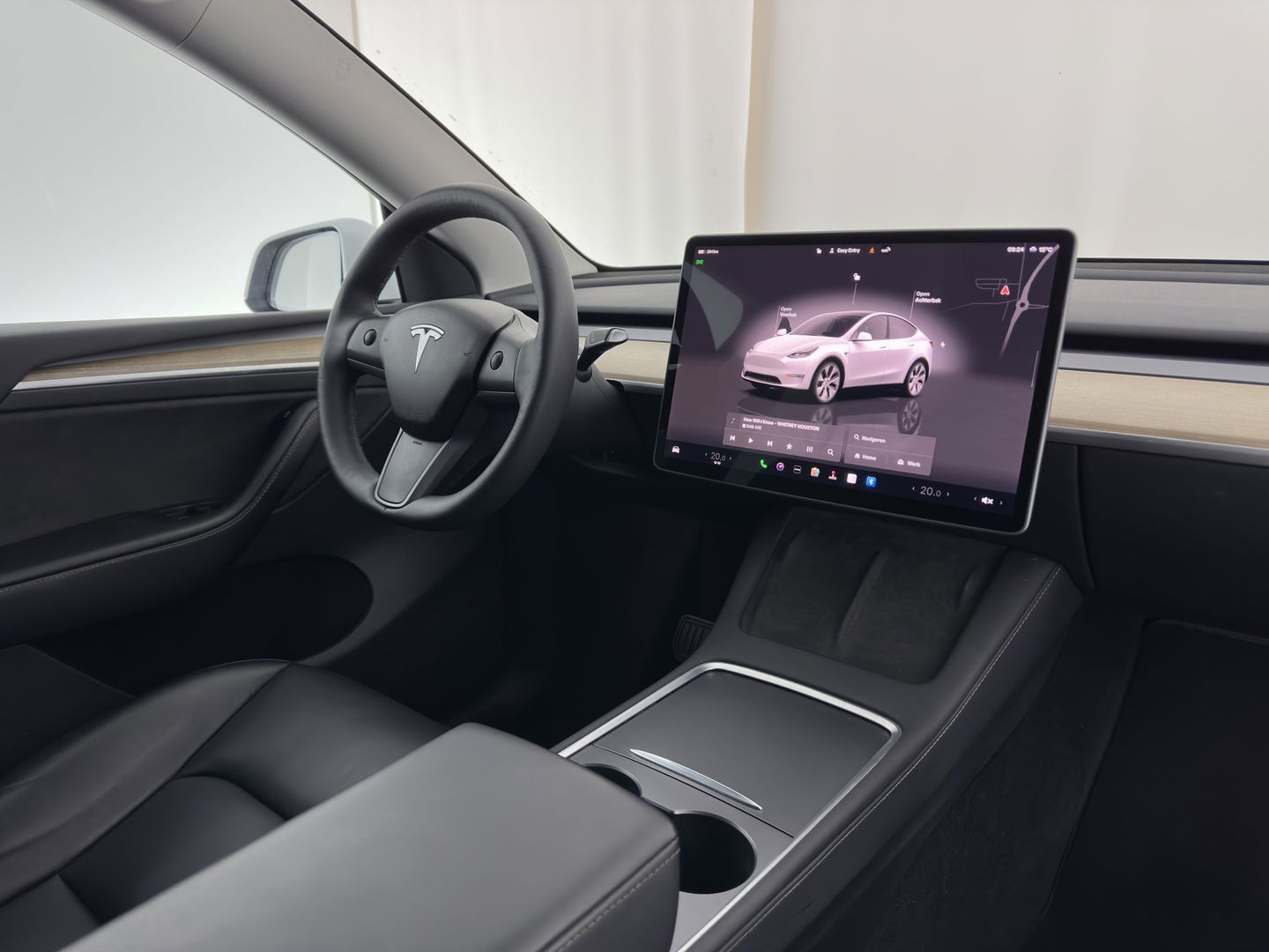 Tesla Model Y RWD 58 kWh [ 3-Fase ] {SOH-93%} (INCL-BTW) Aut. *PANO | AUTO-PILOT | LUXURY-LEATHER | TOP-VIEW | NAVI-FULLMAP | MATRIX-LED | DIGI-COCKPIT | KEYLESS | CAMERA | DAB+ | HEATED-COMFORTSEATS | PRIVACY-GLASS*