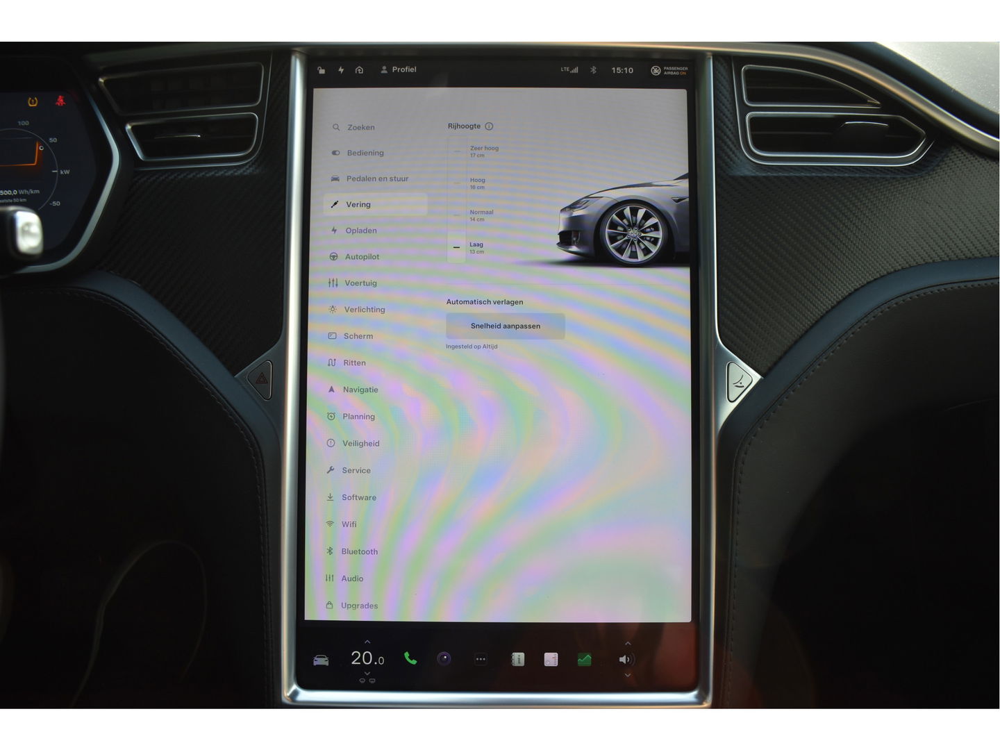 Tesla Model S 75D incl. BTW 334 PK | 4x4 | NL- AUTO | Autopilot | Panoramadak | Luchtvering | Carplay | Camera | 21' inch | Dodehoek detectie | Voorstoelen verwarmd