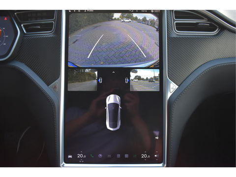 Tesla Model S 75D incl. BTW 334 PK | 4x4 | NL- AUTO | Autopilot | Panoramadak | Luchtvering | Carplay | Camera | 21' inch | Dodehoek detectie | Voorstoelen verwarmd