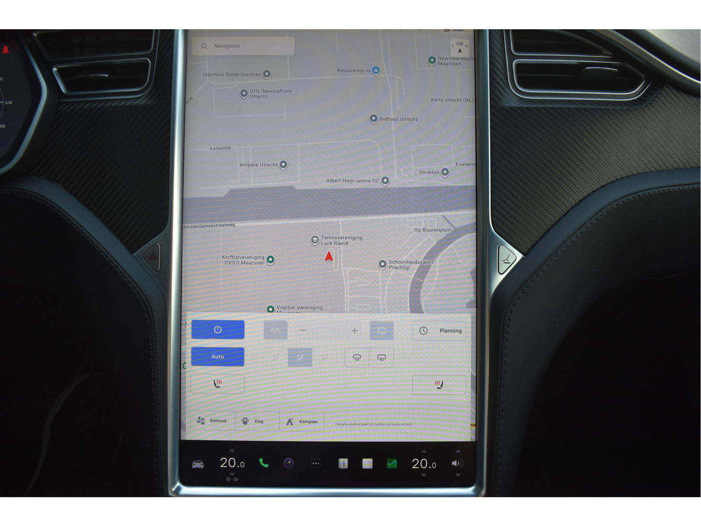 Tesla Model S 75D incl. BTW 334 PK | 4x4 | NL- AUTO | Autopilot | Panoramadak | Luchtvering | Carplay | Camera | 21' inch | Dodehoek detectie | Voorstoelen verwarmd