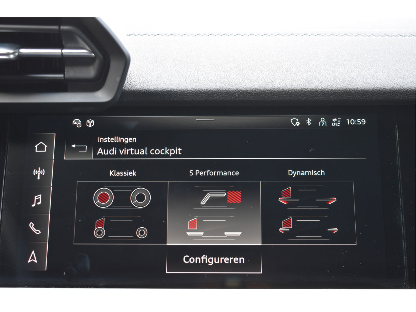 Audi A3 Sportback 35 TFSI edition one S-Line 3x 150pk | Stoelverwarming | Virtual Cockpit | Camera | Carplay/Android | Adapt.CC | Full LED