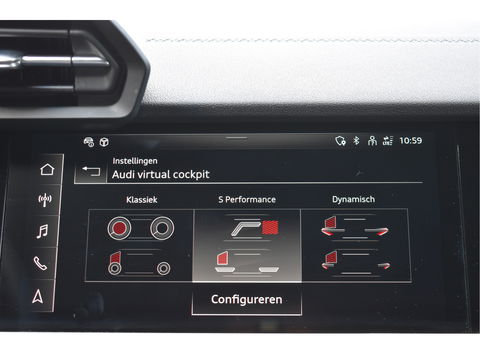Audi A3 Sportback 35 TFSI edition one S-Line 3x 150pk | Stoelverwarming | Virtual Cockpit | Camera | Carplay/Android | Adapt.CC | Full LED