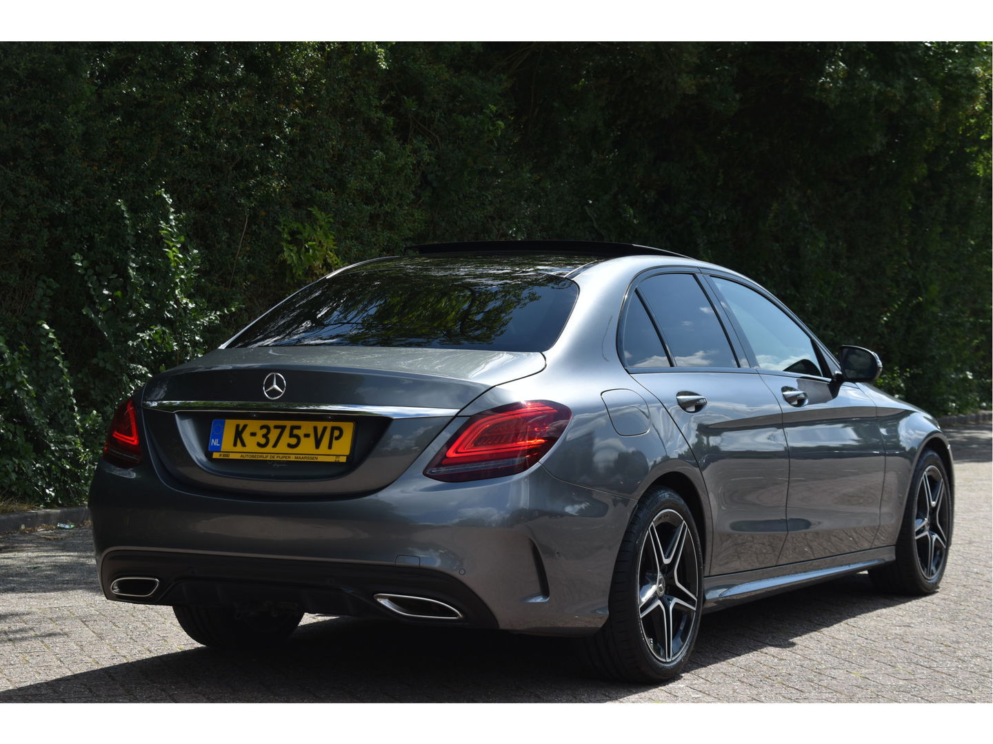 Mercedes-Benz C-Klasse 180 Business Solution AMG | NL-Auto | 360 gr. camera | Pano.dak | Afn.haak | Carplay | Full LED