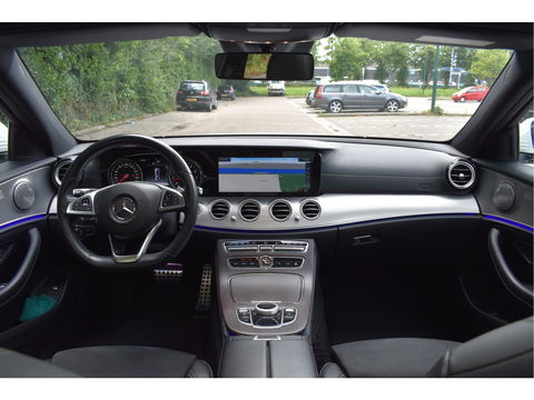Mercedes-Benz E-Klasse 200 Business Solution AMG | Onderh.historie | Standkachel | Burmester | Sfeerverlichting | Open dak | Carplay | Full LED