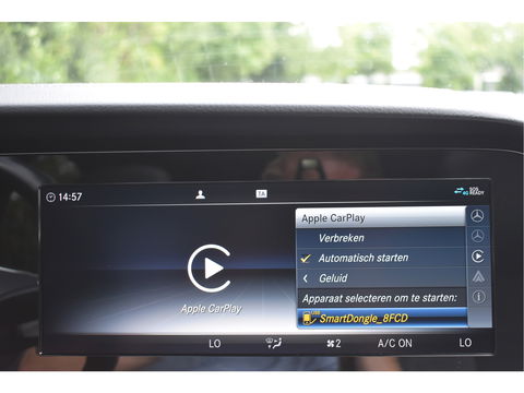 Mercedes-Benz E-Klasse 200 Business Solution AMG | Onderh.historie | Standkachel | Burmester | Sfeerverlichting | Open dak | Carplay | Full LED