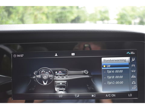 Mercedes-Benz E-Klasse 200 Business Solution AMG | Onderh.historie | Standkachel | Burmester | Sfeerverlichting | Open dak | Carplay | Full LED