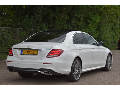 Mercedes-Benz E-Klasse 200 Business Solution AMG | Onderh.historie | Standkachel | Burmester | Sfeerverlichting | Open dak | Carplay | Full LED