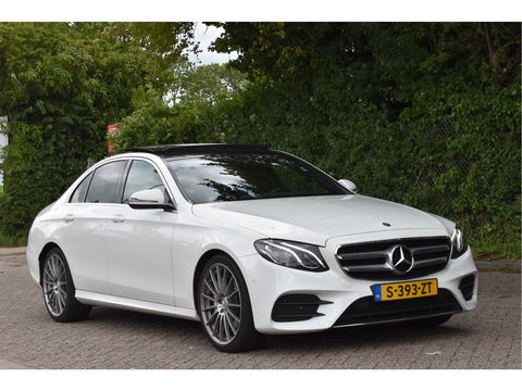 Mercedes-Benz E-Klasse 200 Business Solution AMG | Onderh.historie | Standkachel | Burmester | Sfeerverlichting | Open dak | Carplay | Full LED