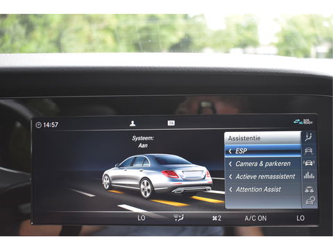 Mercedes-Benz E-Klasse 200 Business Solution AMG | Onderh.historie | Standkachel | Burmester | Sfeerverlichting | Open dak | Carplay | Full LED