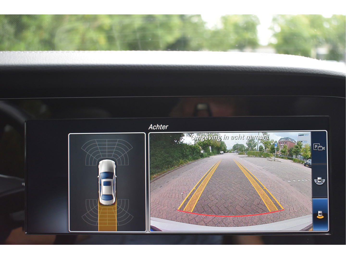 Mercedes-Benz E-Klasse 200 Business Solution AMG | Onderh.historie | Standkachel | Burmester | Sfeerverlichting | Open dak | Carplay | Full LED