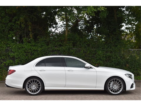 Mercedes-Benz E-Klasse 200 Business Solution AMG | Onderh.historie | Standkachel | Burmester | Sfeerverlichting | Open dak | Carplay | Full LED