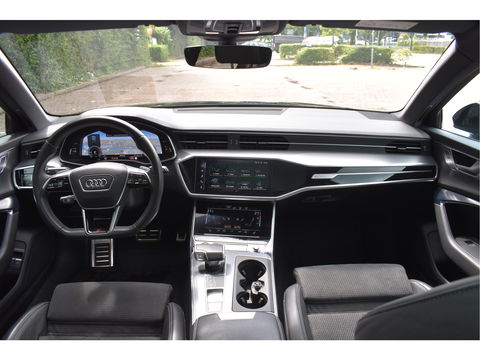 Audi A6 Avant 55 TFSI e quattro Competition 367 PK S-Line 3x | Elekt.haak | Keyless | Open dak | HUD | Carplay | 360 gr.camera | Sfeerverlichting | Full LED | Z+W banden