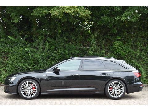 Audi A6 Avant 55 TFSI e quattro Competition 367 PK S-Line 3x | Elekt.haak | Keyless | Open dak | HUD | Carplay | 360 gr.camera | Sfeerverlichting | Full LED | Z+W banden