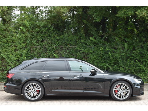 Audi A6 Avant 55 TFSI e quattro Competition 367 PK S-Line 3x | Elekt.haak | Keyless | Open dak | HUD | Carplay | 360 gr.camera | Sfeerverlichting | Full LED | Z+W banden