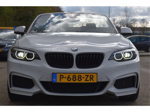 BMW 2 Serie Cabrio 218i High Executive M-Sport 4-Cilinder! | Keyless | Harman/Kardon | DAB | Stoelverw | M-Stoelen | Full LED | LM-Velgen