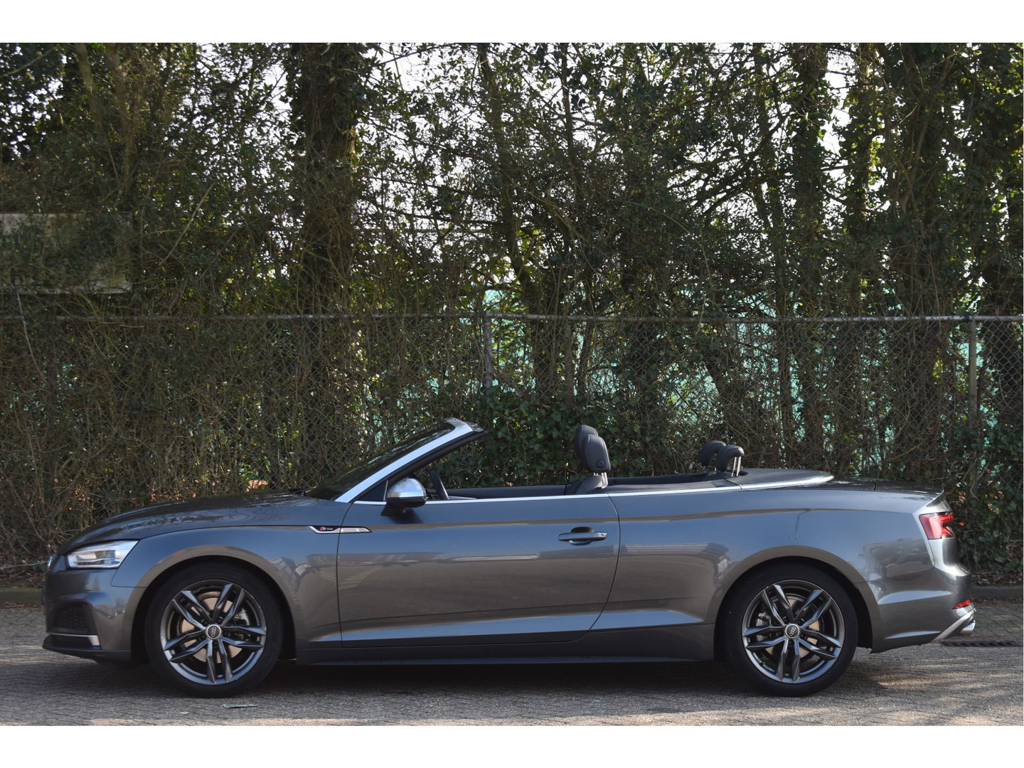 Audi A5 Cabriolet 2.0 TFSI MHEV Design Pro Line Plus 3x S-Line Elekt.haak | Stoel- & nekverwarming | Keyless | Carplay | Virtual Cockpit | Full LED | Historie