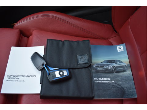 BMW 4 Serie Coupé 420i High Executive Sport Line | NL-Auto | Headup | Harman/Kardon | DAB | Camera | Vol Leder | Full LED | Onderh.historie