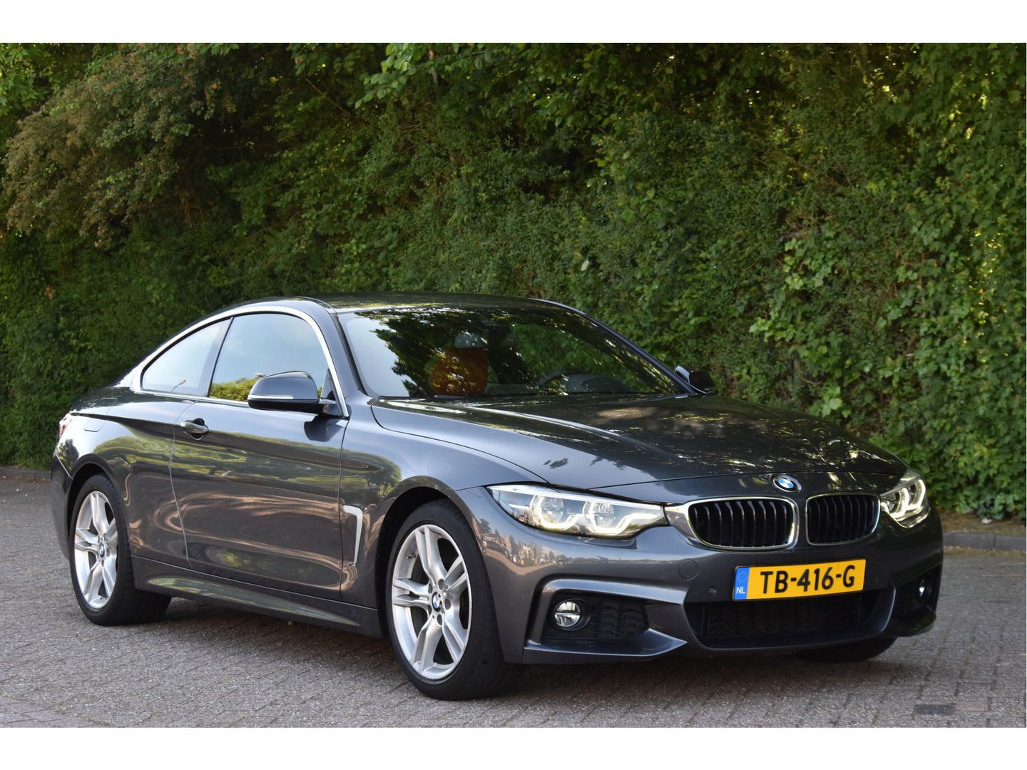 BMW 4 Serie Coupé 420i High Executive Sport Line | NL-Auto | Headup | Harman/Kardon | DAB | Camera | Vol Leder | Full LED | Onderh.historie