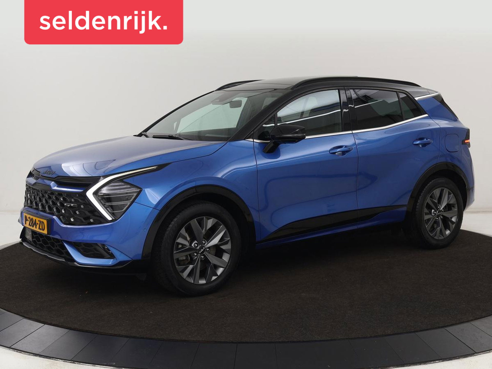 Kia Sportage 1.6 T-GDi Hybrid GT-PlusLine | Panoramadak | Trekhaak | Navigatie | 360 Camera | Stoelventilatie | Stoel & Stuurverwarming | Automaat | Memory | Harman/Kardon | Carplay | Leder | Adaptive cruise | Lane assist | LED | Climate controle