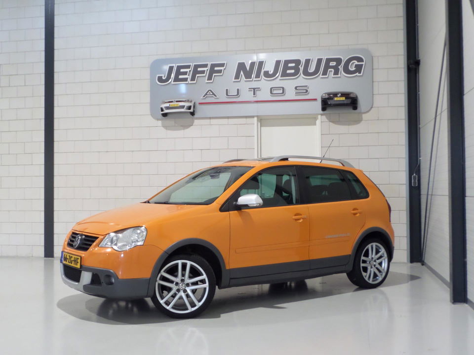 Volkswagen Polo 1.4-16V Cross "Origineel NL!" 1e eigenaar! Schuifdak Airco Cruise-control Climatronic, in uniek mooie staat !