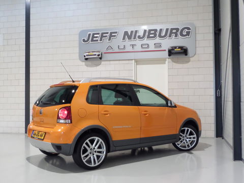 Volkswagen Polo 1.4-16V Cross "Origineel NL!" 1e eigenaar! Schuifdak Airco Cruise-control Climatronic, in uniek mooie staat !