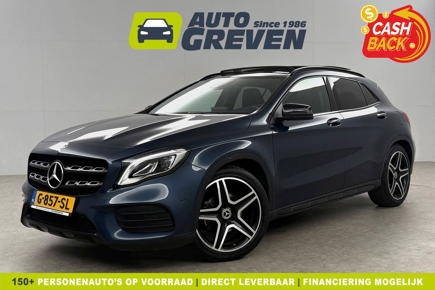 Mercedes-Benz GLA 180 AMG Limited | Panoramadak | Camera | LED | Trekhaak | Cruisecontrol | Navigatie | Parkeersens.
