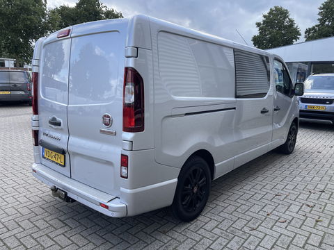 Fiat Talento 1.6 MJ 125pk EcoJet L2H1 luxe DC 5 persoons SX / vaste prijs rijklaar € 17.950 ex btw / lease vanaf € 302 / zilver metallic / euro 6 / bpm vrij / airco / cruise / navi / trekhaak !