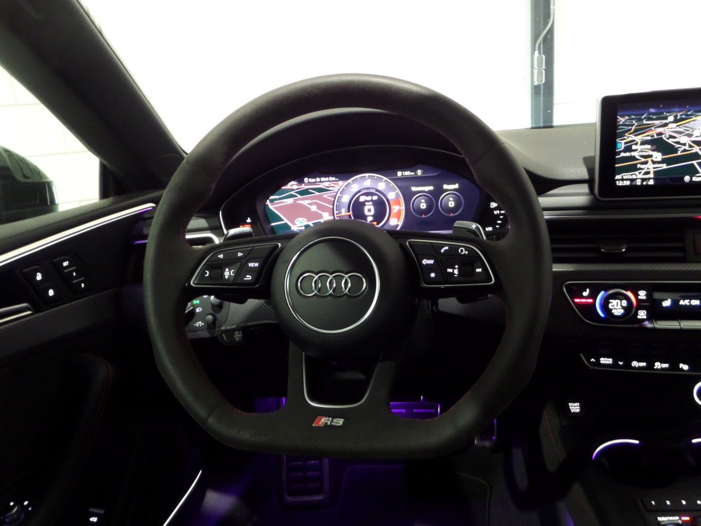 Audi RS5 Coupé 2.9 TFSI Quattro Pano B&O Memory Leder Head-up 360°Camera Massage RS-stoelen Matrix-LED Adaptive-Cruise Lane-assist