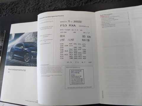 Audi RS5 Coupé 2.9 TFSI Quattro Pano B&O Memory Leder Head-up 360°Camera Massage RS-stoelen Matrix-LED Adaptive-Cruise Lane-assist