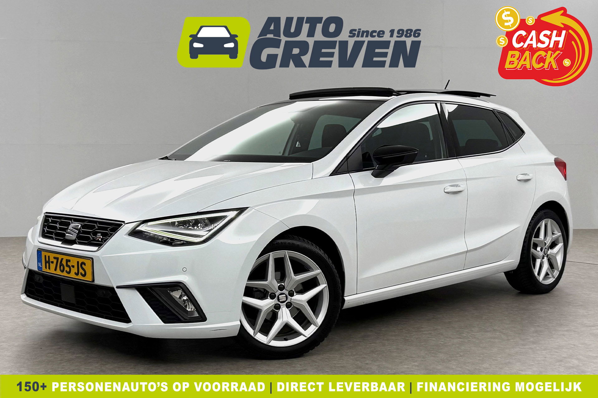 SEAT Ibiza 1.0 TSI FR | Panoramadak |  Beats Audio | Camera | Carplay | LED | 17"LMV