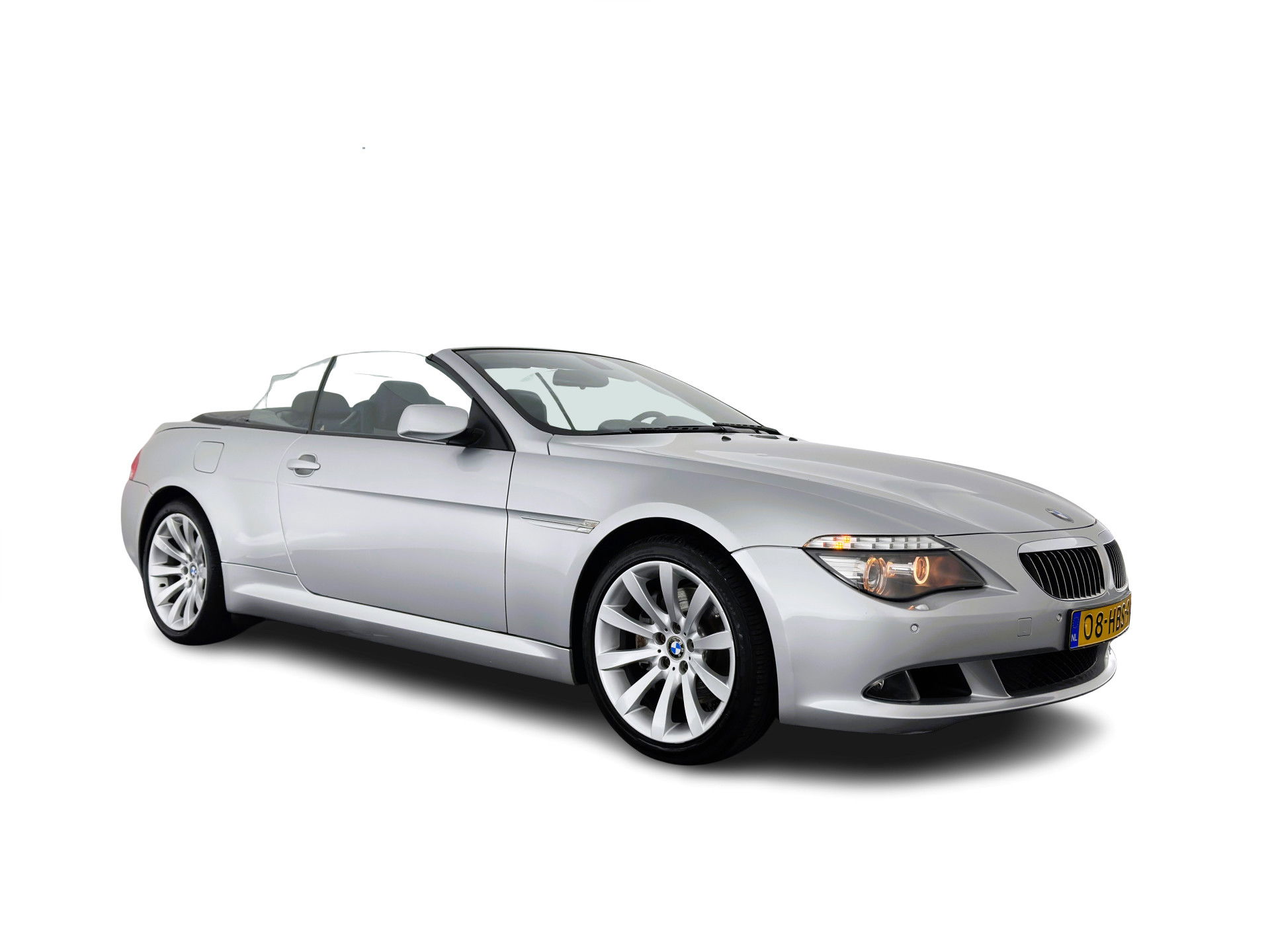 BMW 6 Serie Cabrio 650i Aut. *LUXURY-LEATHER | BI-XENON | MEMORY-PACK | SHIFT-PADDLES | HEATED-SPORTSEATS | KEYLESS | NAVI-FULLMAP | ECC | HEAD-UP | PDC | CRUISE | AIRSCARF | 19''ALU*