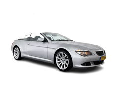 BMW 6 Serie Cabrio 650i Aut. *LUXURY-LEATHER | BI-XENON | MEMORY-PACK | SHIFT-PADDLES | HEATED-SPORTSEATS | KEYLESS | NAVI-FULLMAP | ECC | HEAD-UP | PDC | CRUISE | AIRSCARF | 19''ALU*