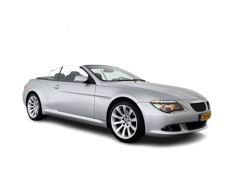 BMW 6 Serie Cabrio 650i Aut. *LUXURY-LEATHER | BI-XENON | MEMORY-PACK | SHIFT-PADDLES | HEATED-SPORTSEATS | KEYLESS | NAVI-FULLMAP | ECC | HEAD-UP | PDC | CRUISE | AIRSCARF | 19''ALU*