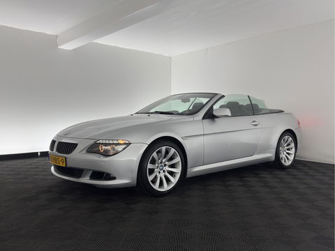 BMW 6 Serie Cabrio 650i Aut. *LUXURY-LEATHER | BI-XENON | MEMORY-PACK | SHIFT-PADDLES | HEATED-SPORTSEATS | KEYLESS | NAVI-FULLMAP | ECC | HEAD-UP | PDC | CRUISE | AIRSCARF | 19''ALU*
