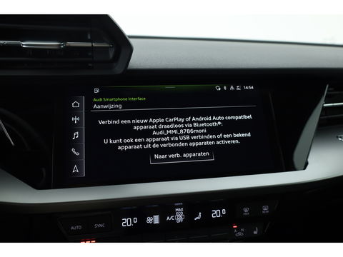 Audi A3 Sportback 45 TFSI e S Line | Pano | Navi | Keyless | Elek. Achterklep | Stoelverw. | Apple CarPlay