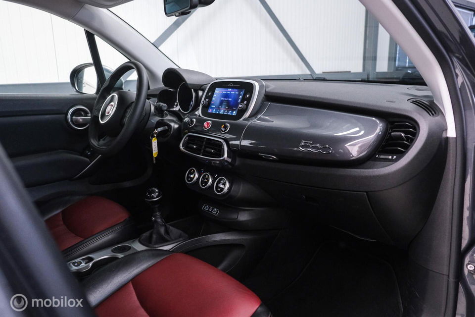 Fiat 500X 1.6 PopStar | Leder | Navigatie | Bluetooth | cruise | rijklaarprijs |