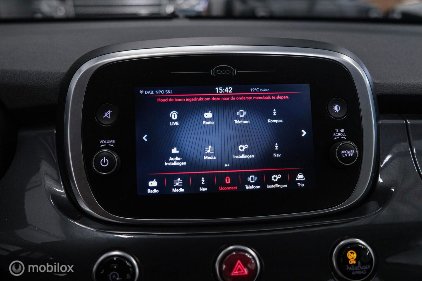 Fiat 500X 1.6 PopStar | Leder | Navigatie | Bluetooth | cruise | rijklaarprijs |