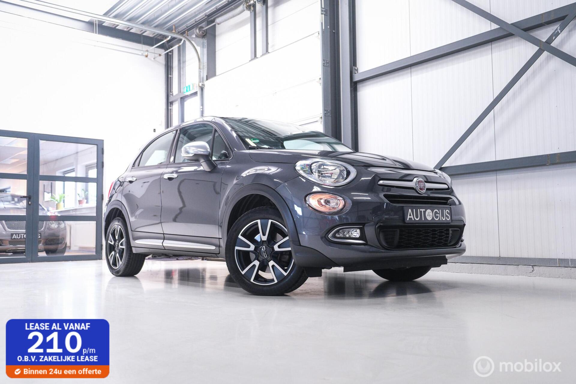 Fiat 500X 1.6 PopStar | Leder | Navigatie | Bluetooth | cruise | rijklaarprijs |