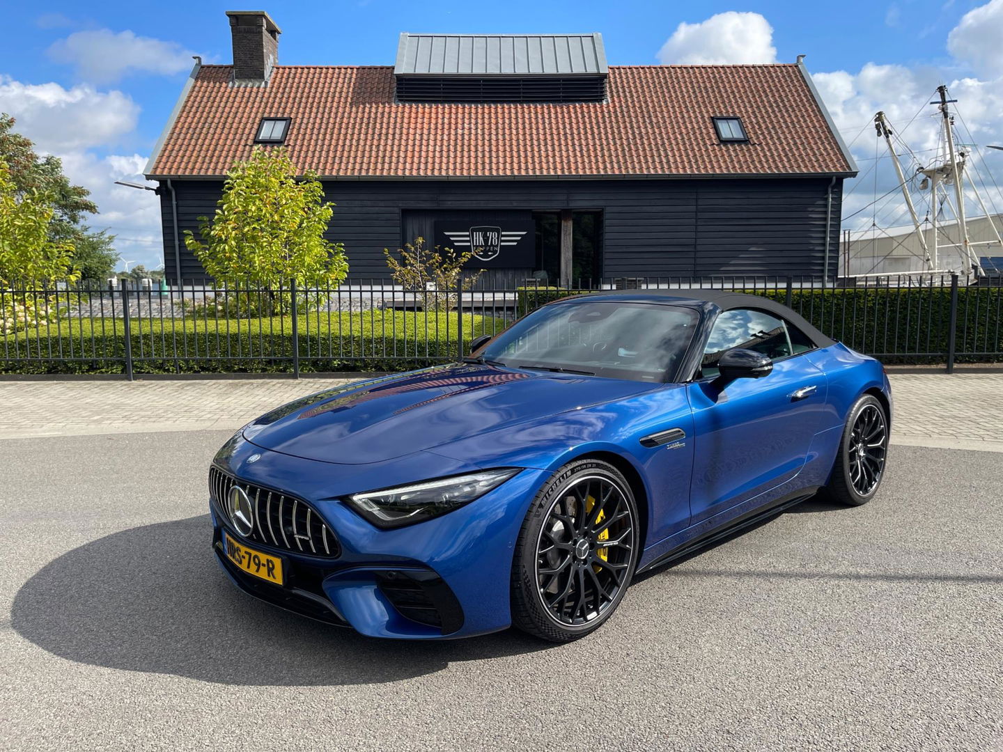 Mercedes-Benz SL-Klasse Roadster AMG 43 V8-STYLING*NIGHT-PAKET*BURMESET HEAD-UP 21"AMG