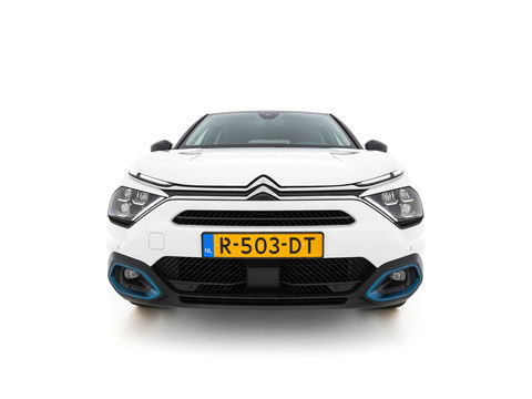 Citroën Ë-C4 Shine 50 kWh [ 3-Fase ] Aut *HEAD-UP | FULL-LED | LEATHER-MICROFIBRE | CAMERA | DIGI-COCKPIT | NAVI-FULLMAP | KEYLESS | COMFORT-SEATS | ECC | LANE-ASSIST | PDC | CCS-FASTLOADER | CRUISE | CARPLAY | 18''ALU*