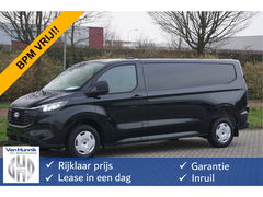 Ford Transit Custom 300L 136PK Trend AUT BPM VRIJ!! 13" Sync Navi, Cam, Adap. Cruise, 2740KG Trekgewicht!! NR. 836