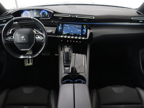 Peugeot 508 1.6 HYbrid 225 GT | Trekhaak | Stoelverwarming | Adaptive cruise | Carplay | Sfeerverlichting | Half leder | Navigatie | Camera | Keyess | PHEV | Plug In