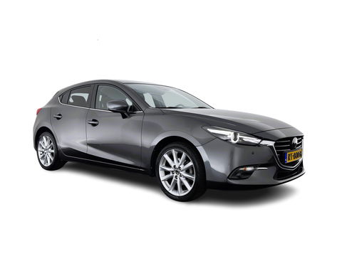 Mazda 3 2.0 SkyActiv-G 120 GT-M (INCL-BTW) *LUXURY-LEATHER | FULL-LED | ADAPTIVE-CRUISE | BLIND-SPOT |  BOSE-SOUND | CAMERA | KEYLESS | DAB+ | HEATED-SPORTSEATS | NAVI-FULLMAP | HEAD-UP | PRIVACY-GLASS | LANE-ASSIST | 18''A