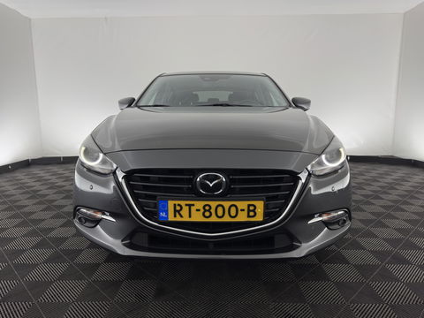 Mazda 3 2.0 SkyActiv-G 120 GT-M (INCL-BTW) *LUXURY-LEATHER | FULL-LED | ADAPTIVE-CRUISE | BLIND-SPOT |  BOSE-SOUND | CAMERA | KEYLESS | DAB+ | HEATED-SPORTSEATS | NAVI-FULLMAP | HEAD-UP | PRIVACY-GLASS | LANE-ASSIST | 18''A