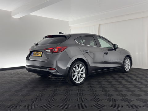 Mazda 3 2.0 SkyActiv-G 120 GT-M (INCL-BTW) *LUXURY-LEATHER | FULL-LED | ADAPTIVE-CRUISE | BLIND-SPOT |  BOSE-SOUND | CAMERA | KEYLESS | DAB+ | HEATED-SPORTSEATS | NAVI-FULLMAP | HEAD-UP | PRIVACY-GLASS | LANE-ASSIST | 18''A