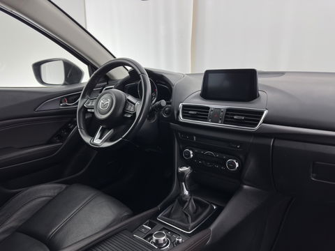 Mazda 3 2.0 SkyActiv-G 120 GT-M (INCL-BTW) *LUXURY-LEATHER | FULL-LED | ADAPTIVE-CRUISE | BLIND-SPOT |  BOSE-SOUND | CAMERA | KEYLESS | DAB+ | HEATED-SPORTSEATS | NAVI-FULLMAP | HEAD-UP | PRIVACY-GLASS | LANE-ASSIST | 18''A