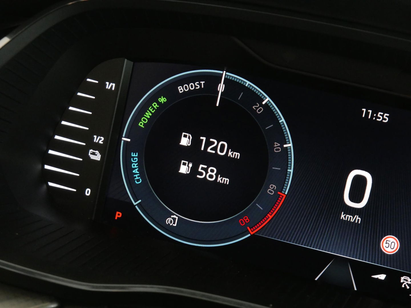 Škoda Octavia Combi 1.4TSi PHEV BUSINESS ED/ ADAPTIVE CRUISE/ SFEERVERLICHTING/ ELEKT. KLEP/ PDC V+A