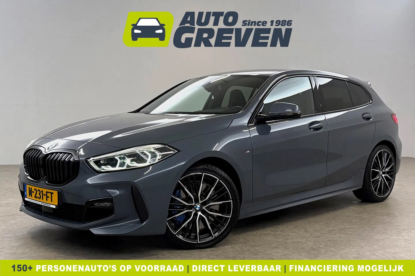 BMW 1-serie 118i M-Sport | Camera | Kuipstoelen | LED | Carplay | Virtual Cockpit | Stoel/Stuurverw. | 19''LMV